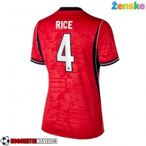 Ženske Nogometnih dresov Anglija Declan Rice #4 Gostujoči SP 2026 Kratki rokavi